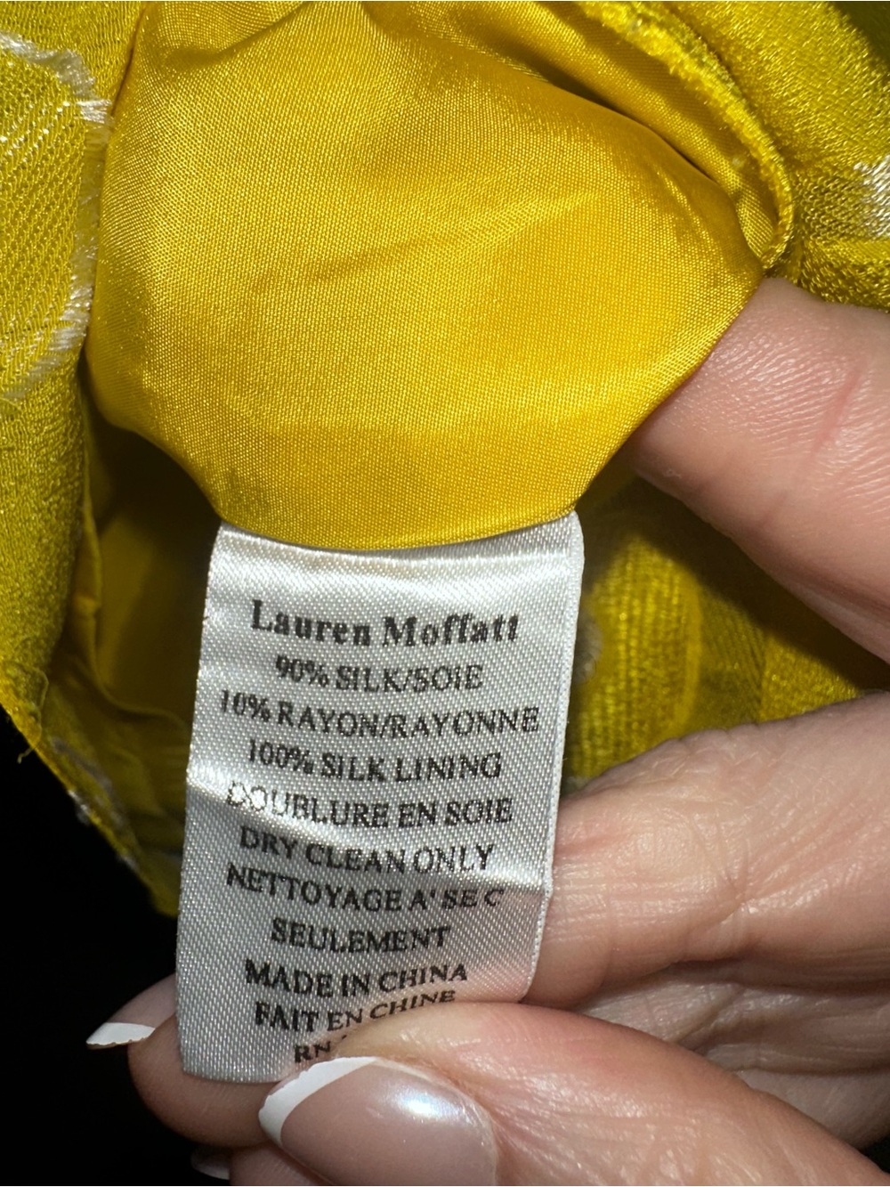 Anthropologie Final Act" Silk Halter Dress by Lauren Moffatt - Picture 8 of 8